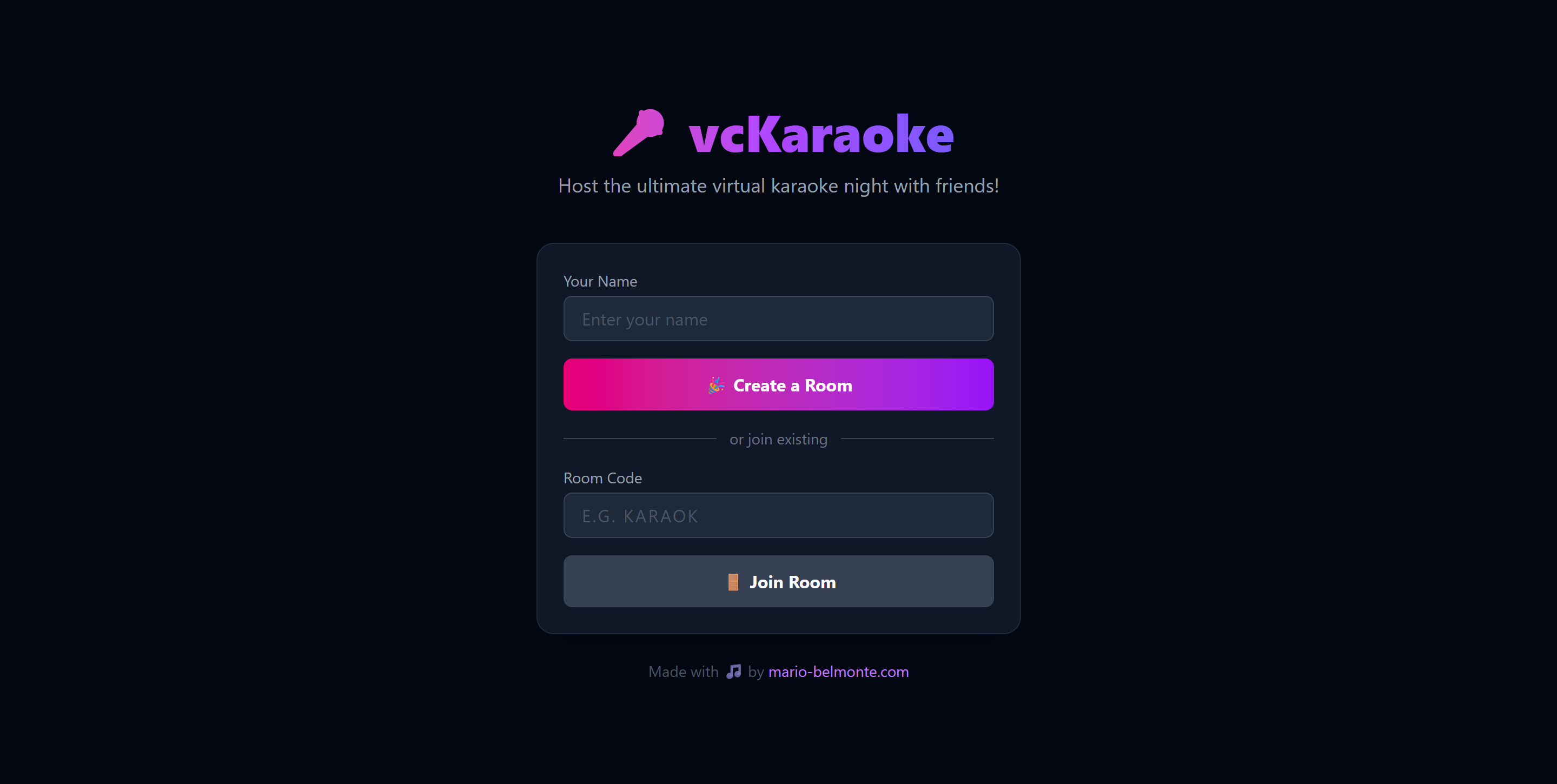 vcKaraoke screenshot